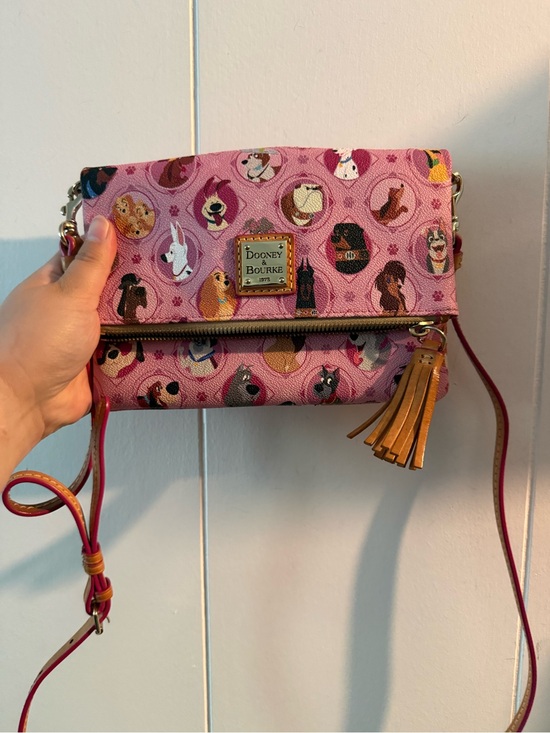 Dooney & Bourke Handbags - LIMITED EDITION Dooney & Bourke Pink Disney Dogs Cross Body